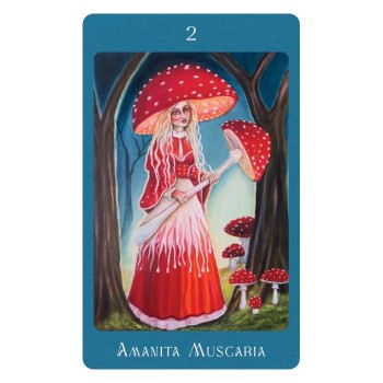 Mushroom Folk Oracle kortos Blue Angel